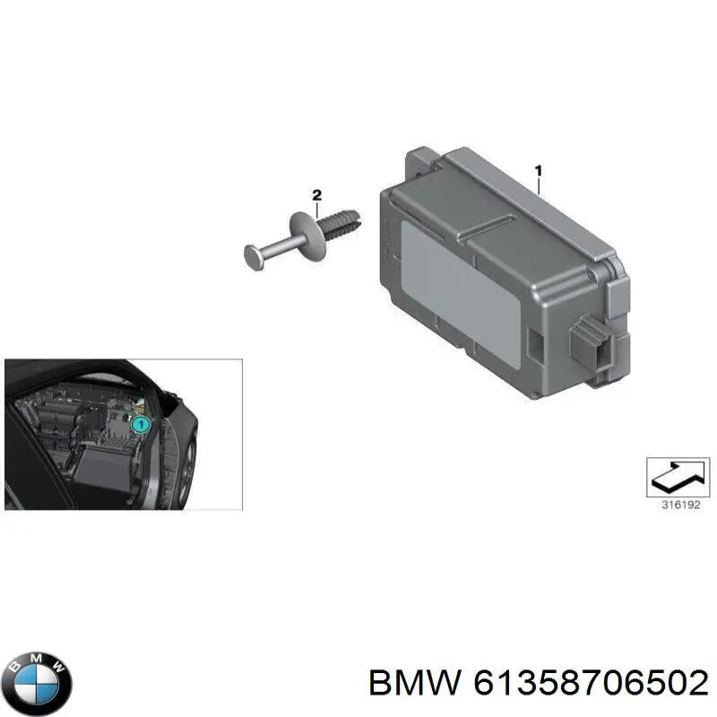  BMW 61358706502 precio, desde 66,79 EUR