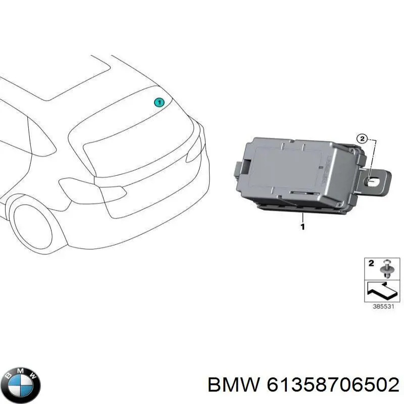 Comprar 61358706502 BMW 
