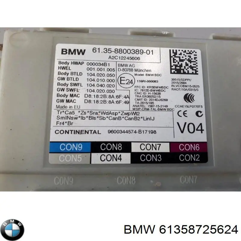  61358725624 BMW