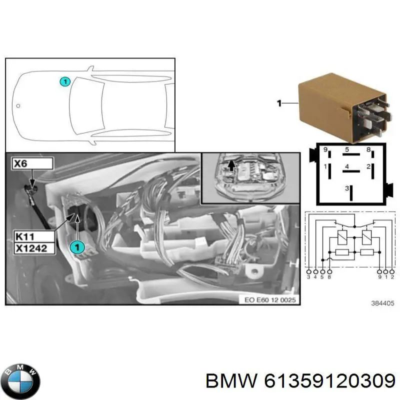 61356935249 BMW