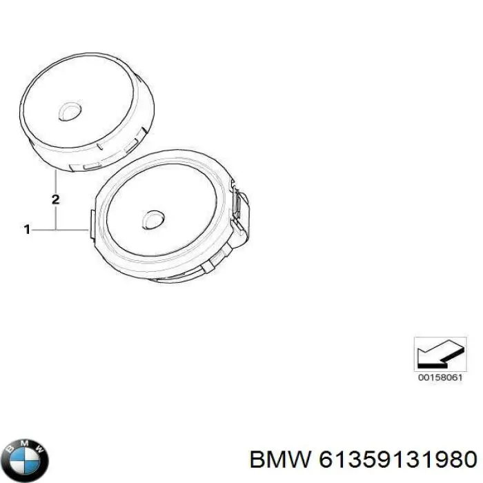 Sensor de lluvia para BMW 5 (E61)