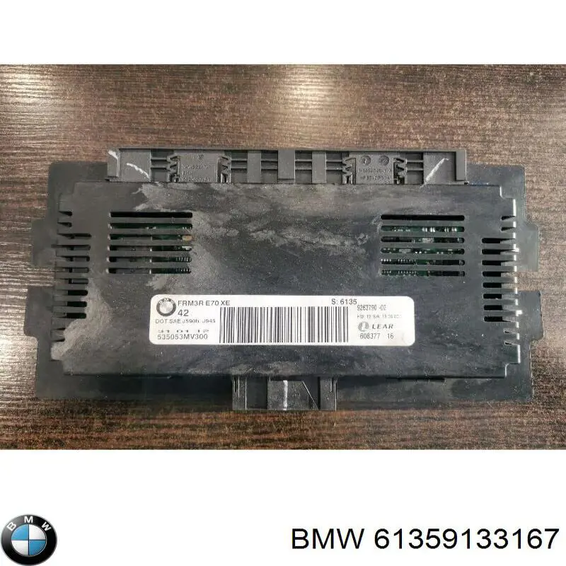 61359133167 BMW modulo de control de faros (ecu)