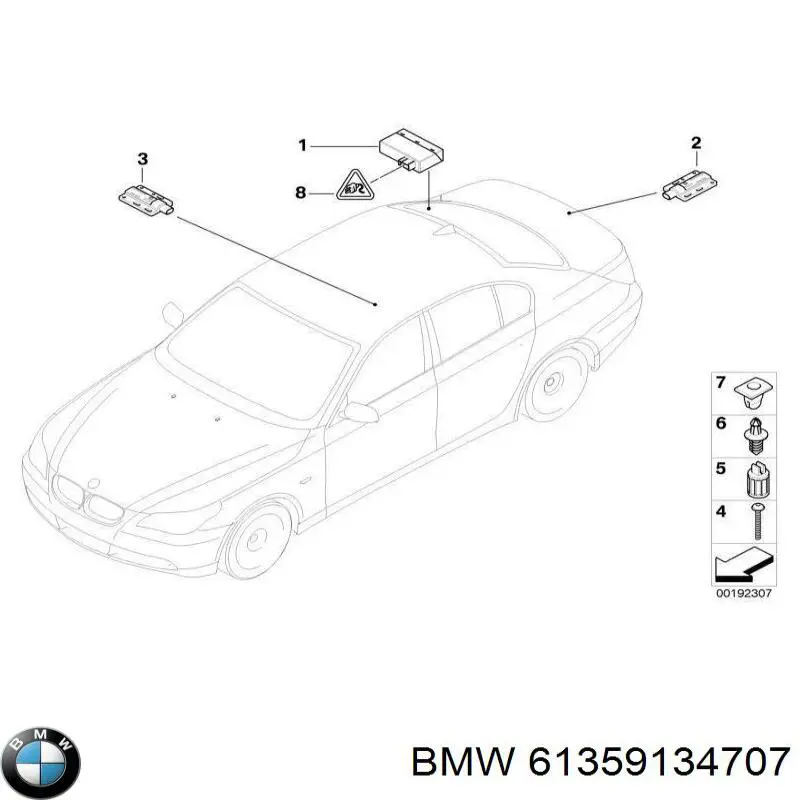 61359134707 BMW