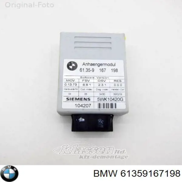  BMW 61359221180 precio, desde 191,66 EUR