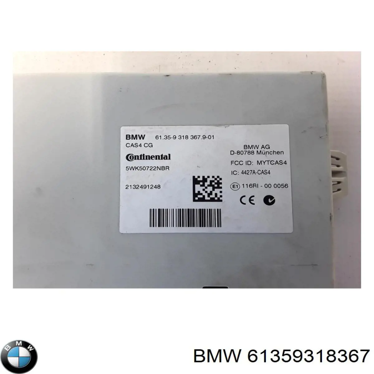 61359339274 BMW unidad de control, cierre centralizado