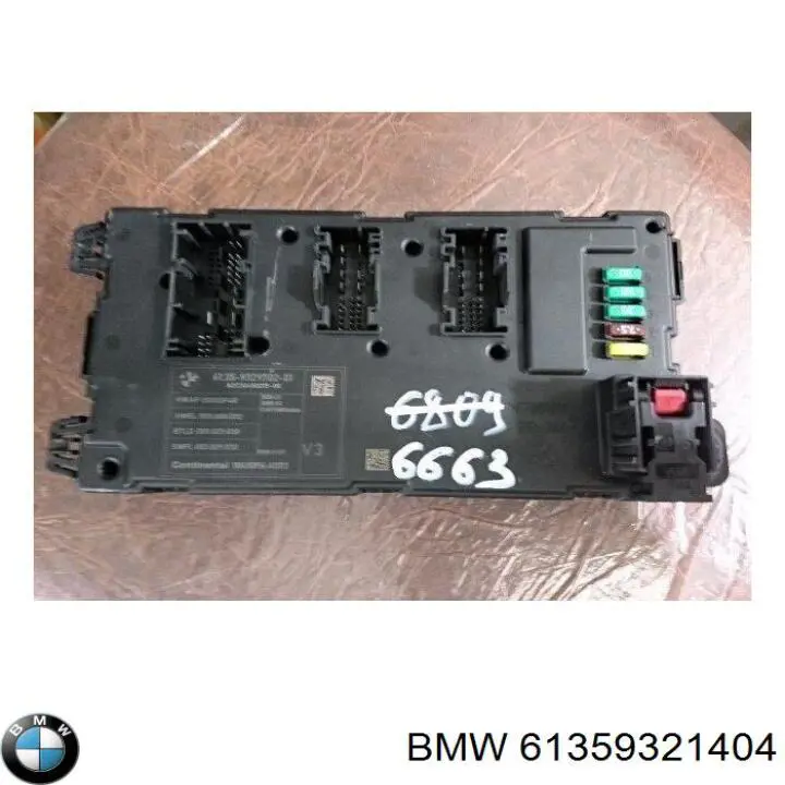 61359321404 BMW caja de fusibles