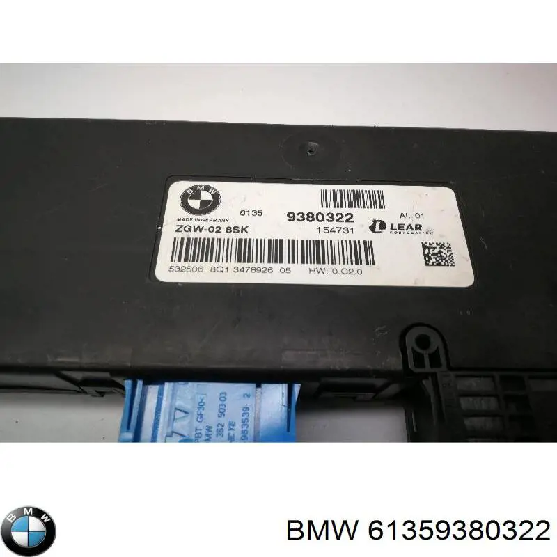 Módulo de control de red de a bordo BMW 61359380322 precio, desde 171,34 EUR
