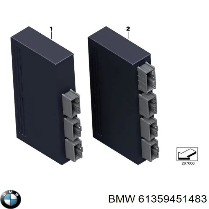 Módulo de control de apertura de la tapa del maletero BMW 61359451483 precio, desde 168,43 EUR