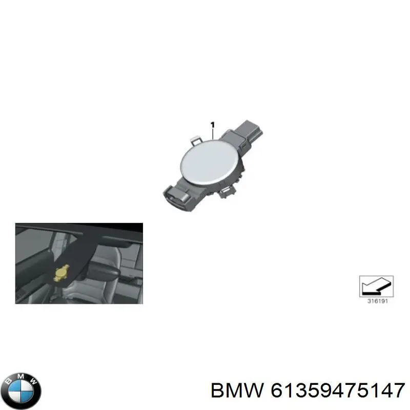 Sensor de lluvia BMW 61359475147 precio, desde 71,15 EUR
