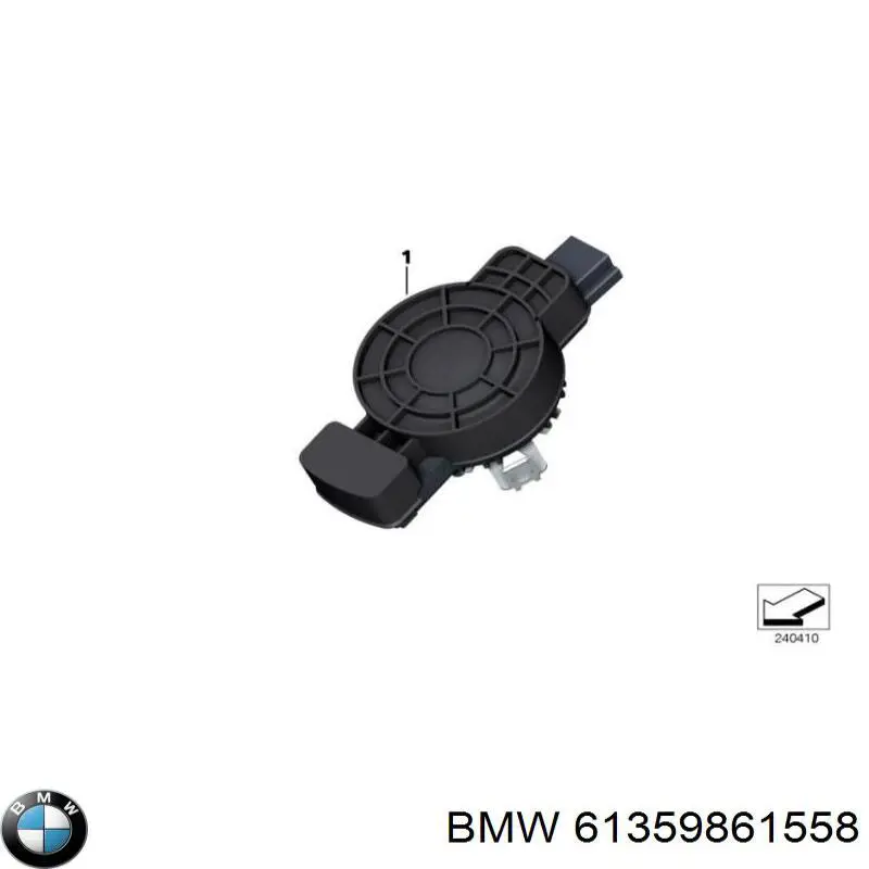 Detector de lluvia BMW 9873610