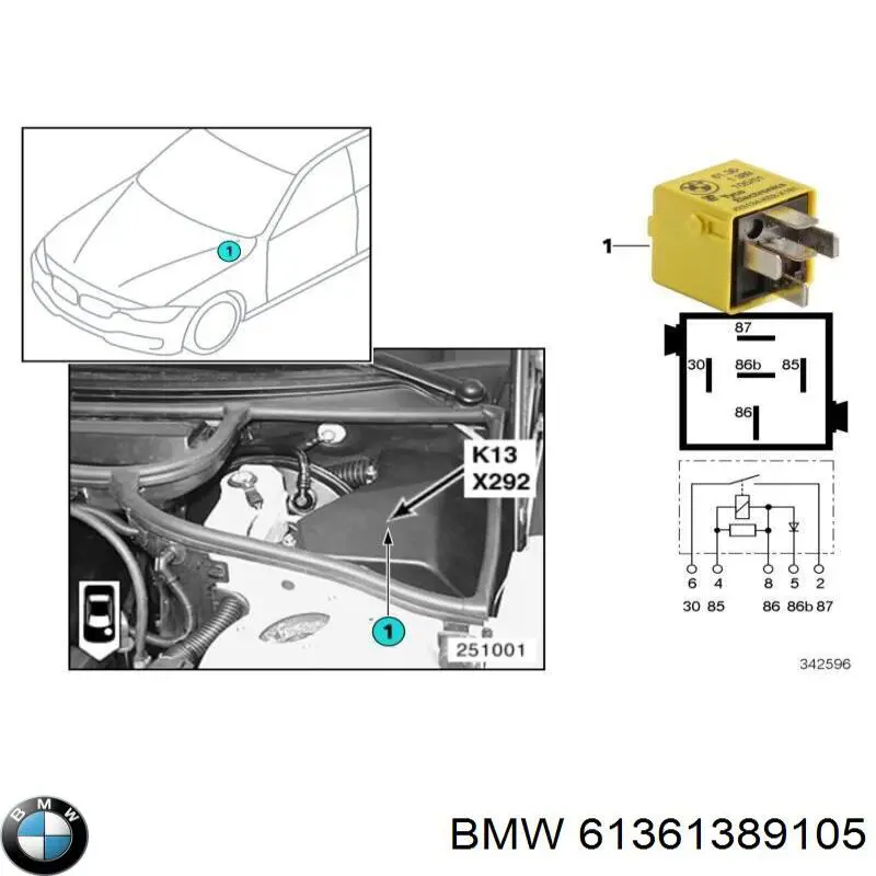 Comprar 61361389105 BMW 