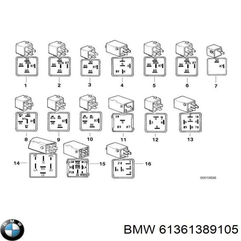 61361389105 BMW