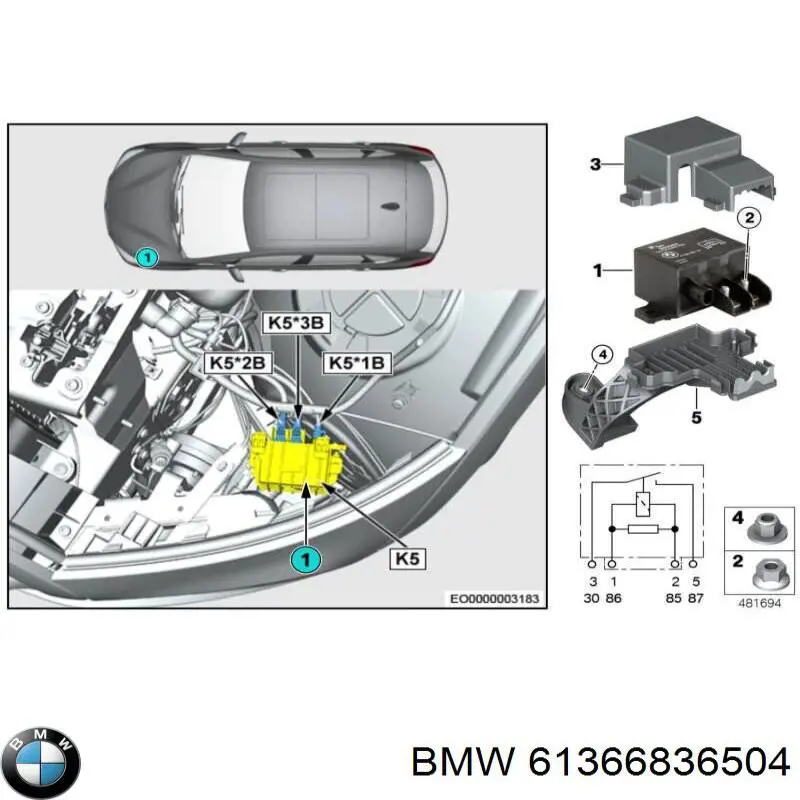 61366836504 BMW