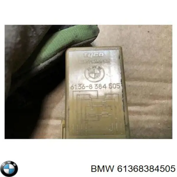 Relé de intermitencia del limpiaparabrisas BMW 3 E46