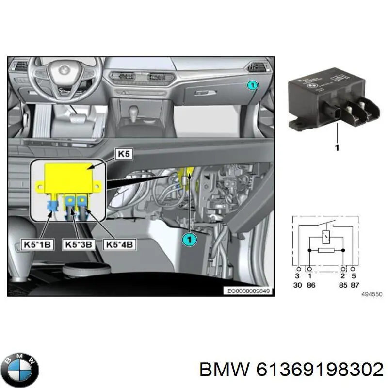 Piloto intermitente BMW 61369198302 precio, desde 50,82 EUR
