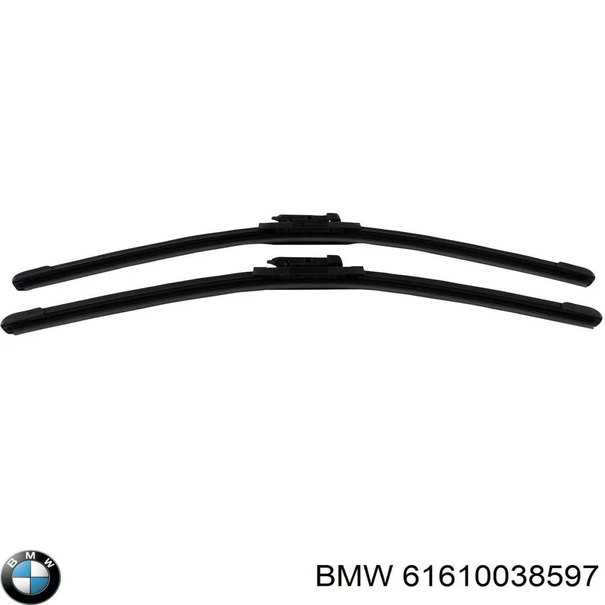Comprar 61610038597 BMW Juego de escobillas de luna delantera, 2 piezas