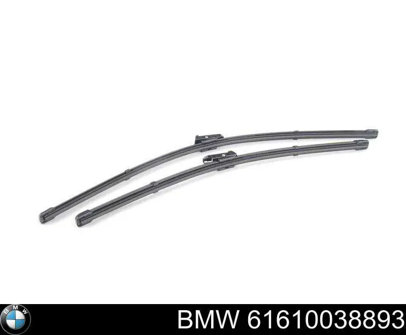 Comprar 61610038893 BMW Juego de escobillas de luna delantera, 2 piezas