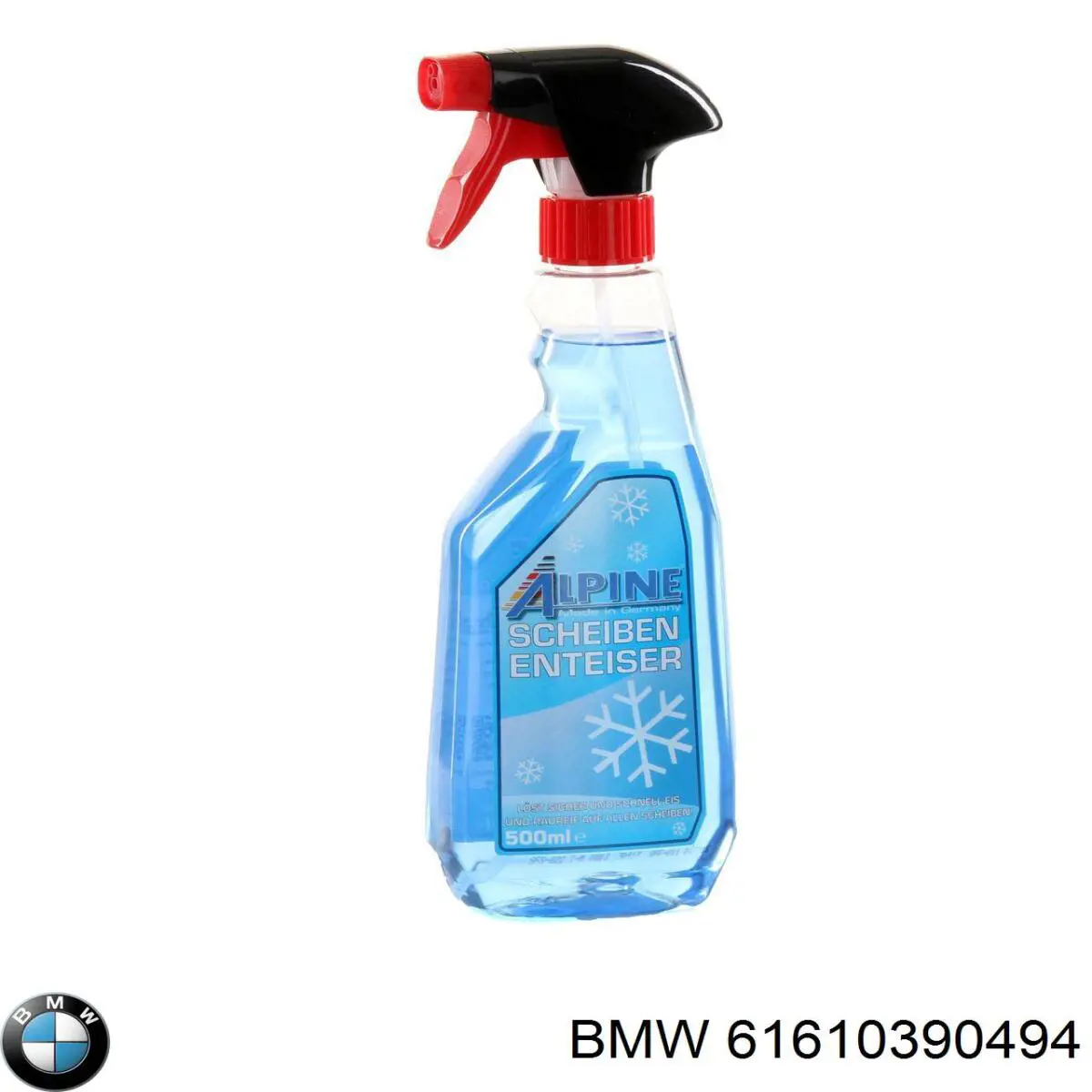 Limpiaparabrisas delanteras 61610390494 BMW