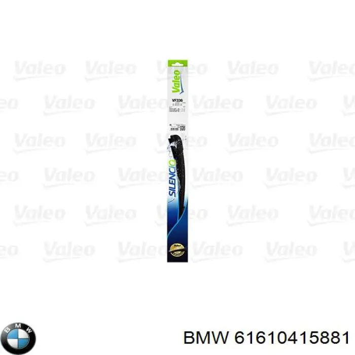 61610415881 BMW Escobillas Limpiaparabrisas delanteras