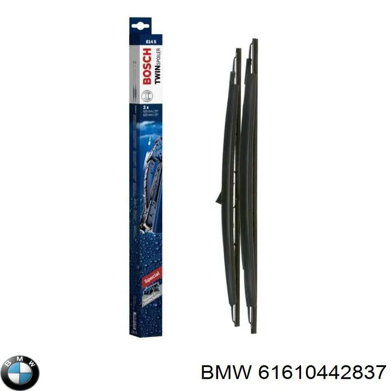 Comprar 61610442837 BMW Juego de escobillas de luna delantera, 2 piezas