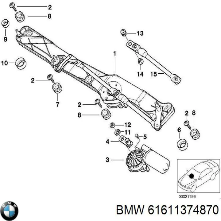 Comprar 61611374870 BMW Soporte de motor