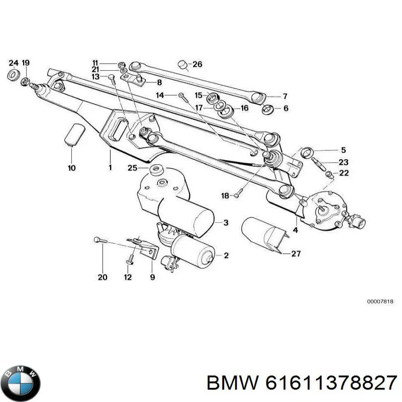  BMW 61611378827 precio, desde 13,63 EUR