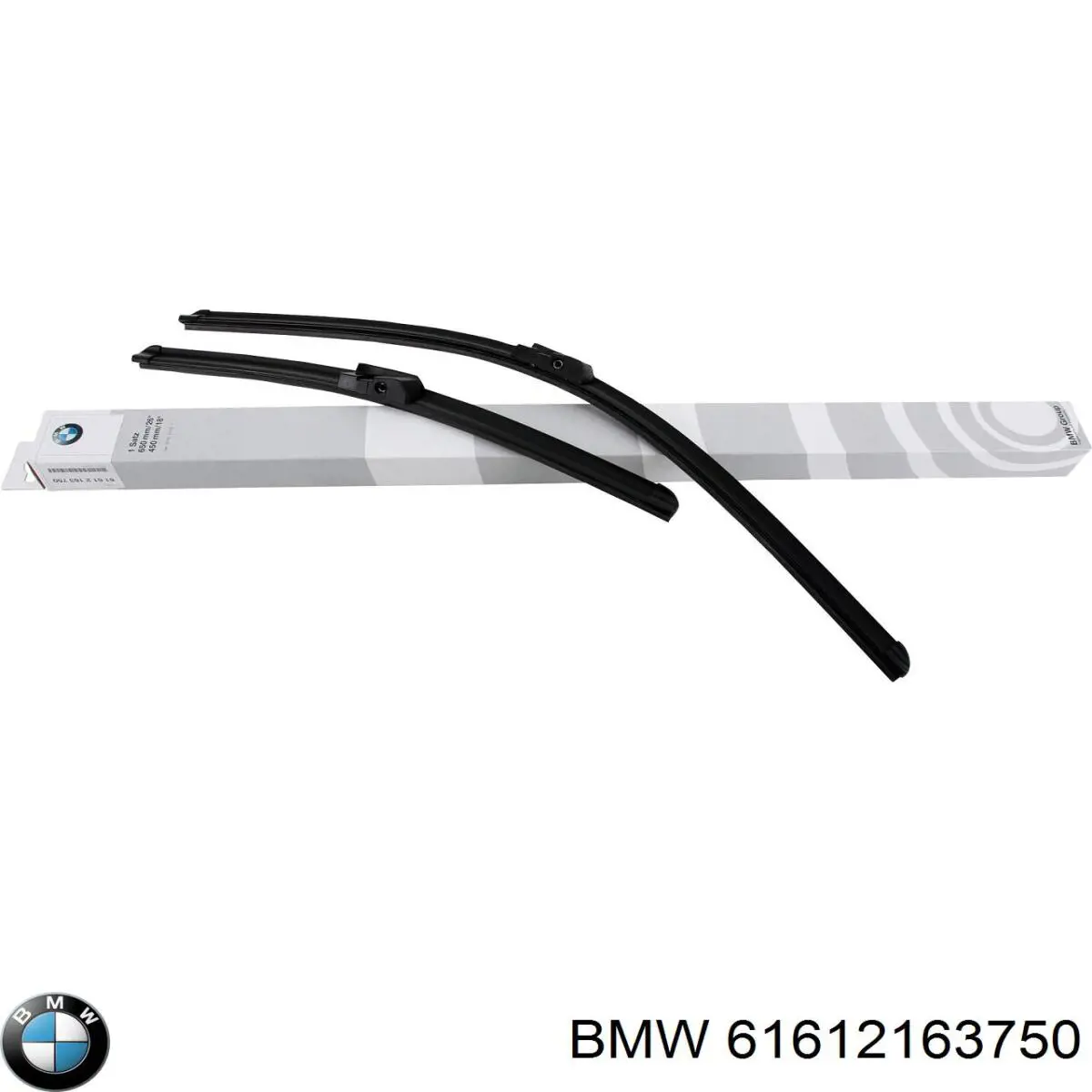 Comprar 61612163750 BMW Juego de escobillas de luna delantera, 2 piezas