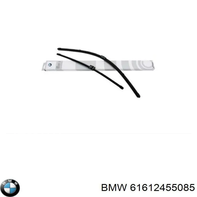 61612455085 BMW juego de limpiaparabrisas de luna delantera, 2 piezas