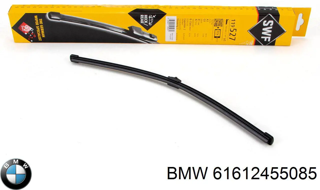 Escobillas de limpiaparabrisas delanteras BMW 61612455085