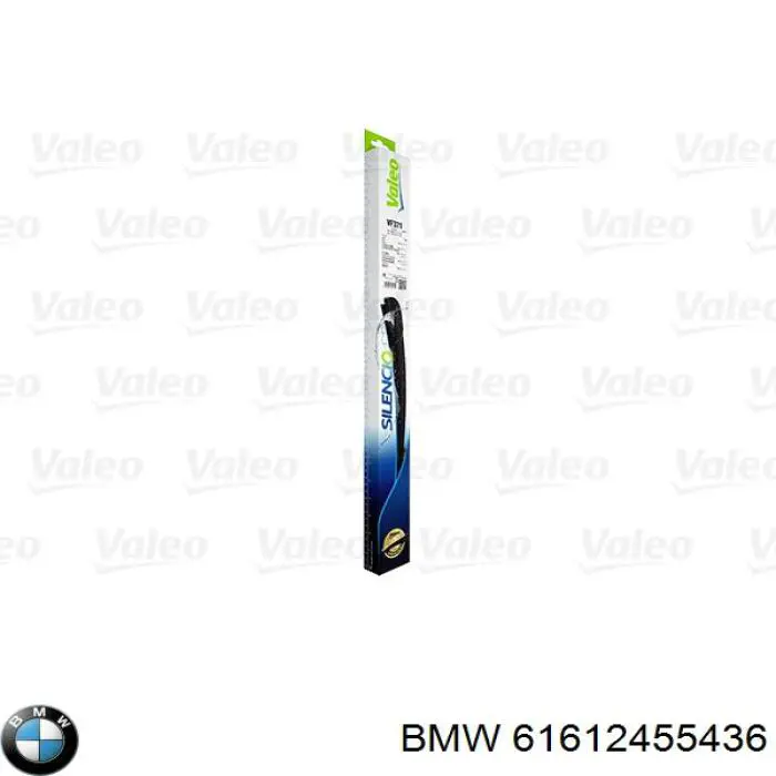 61612455436 BMW juego de limpiaparabrisas de luna delantera, 2 piezas