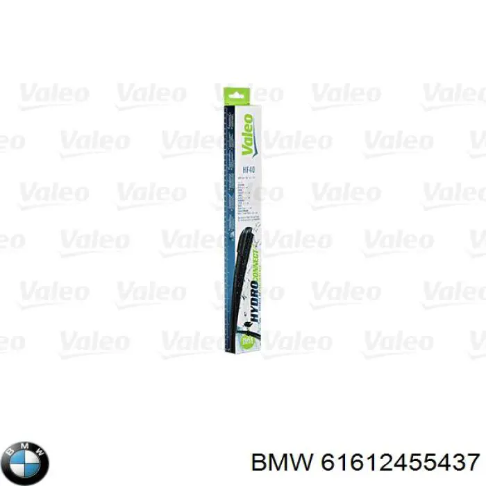 Limpiaparabrisas delanteras 61612455437 BMW