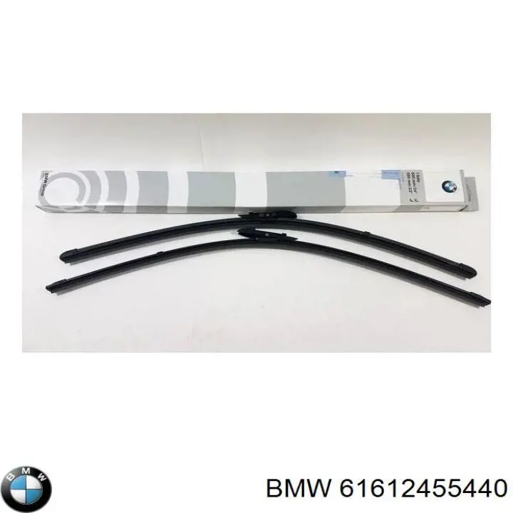 61612455440 BMW juego de limpiaparabrisas de luna delantera, 2 piezas