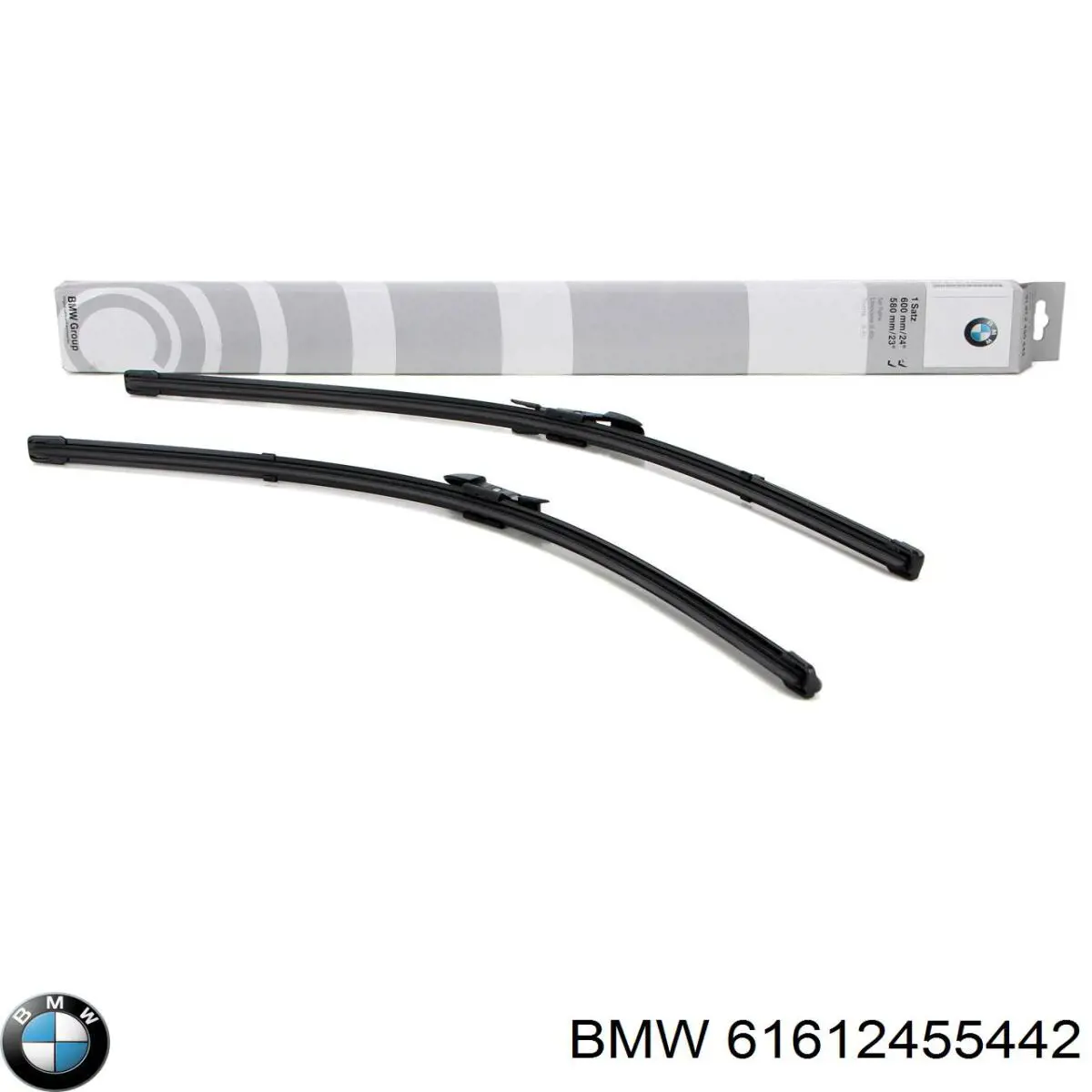 61612455442 BMW Escobillas Limpiaparabrisas delanteras