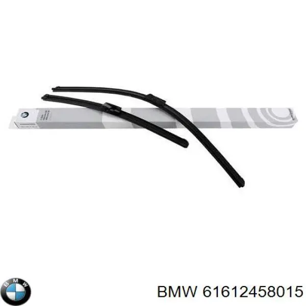 61612458015 BMW juego de limpiaparabrisas de luna delantera, 2 piezas