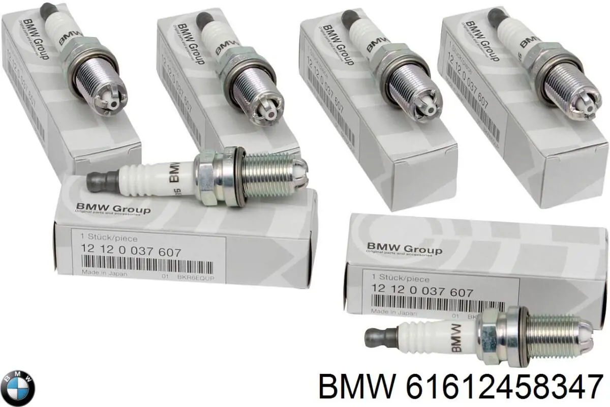 Escobillas de limpiaparabrisas delanteras BMW 61612458347
