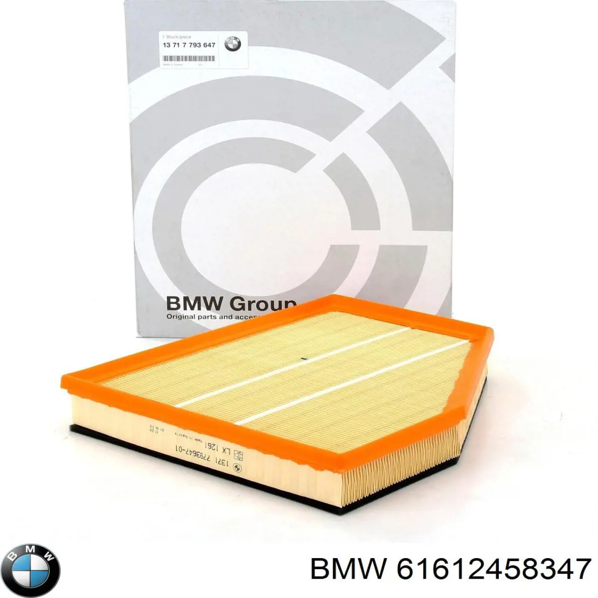 61612458347 BMW Escobillas Limpiaparabrisas delanteras