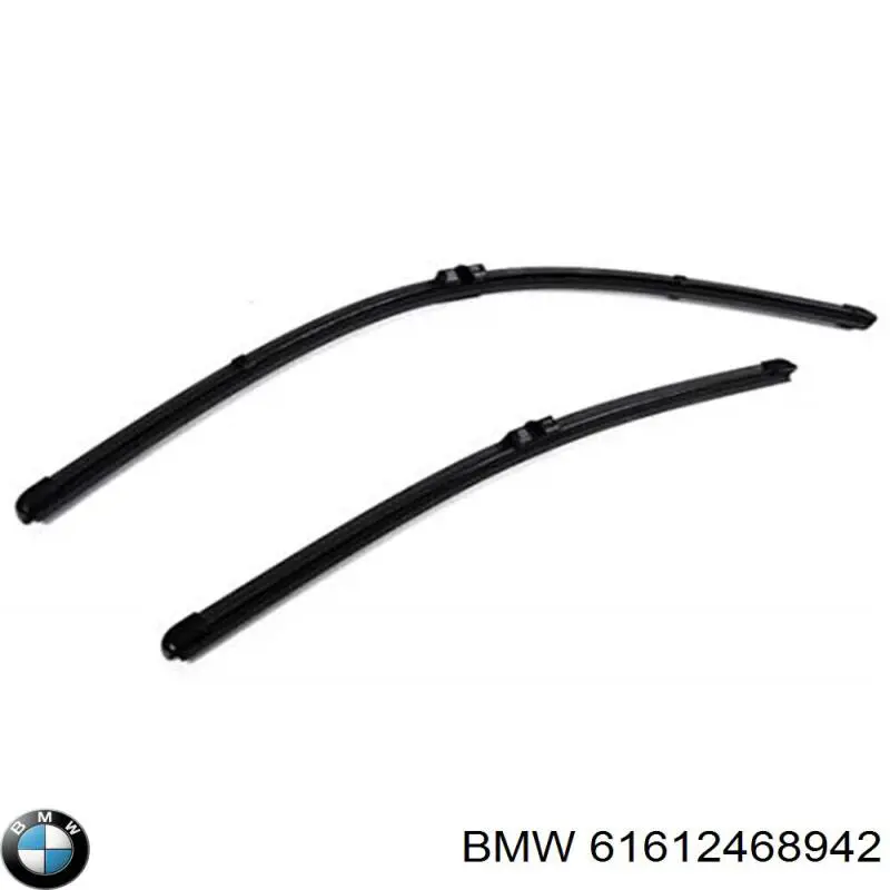 Comprar 61612468942 BMW Juego de escobillas de luna delantera, 2 piezas
