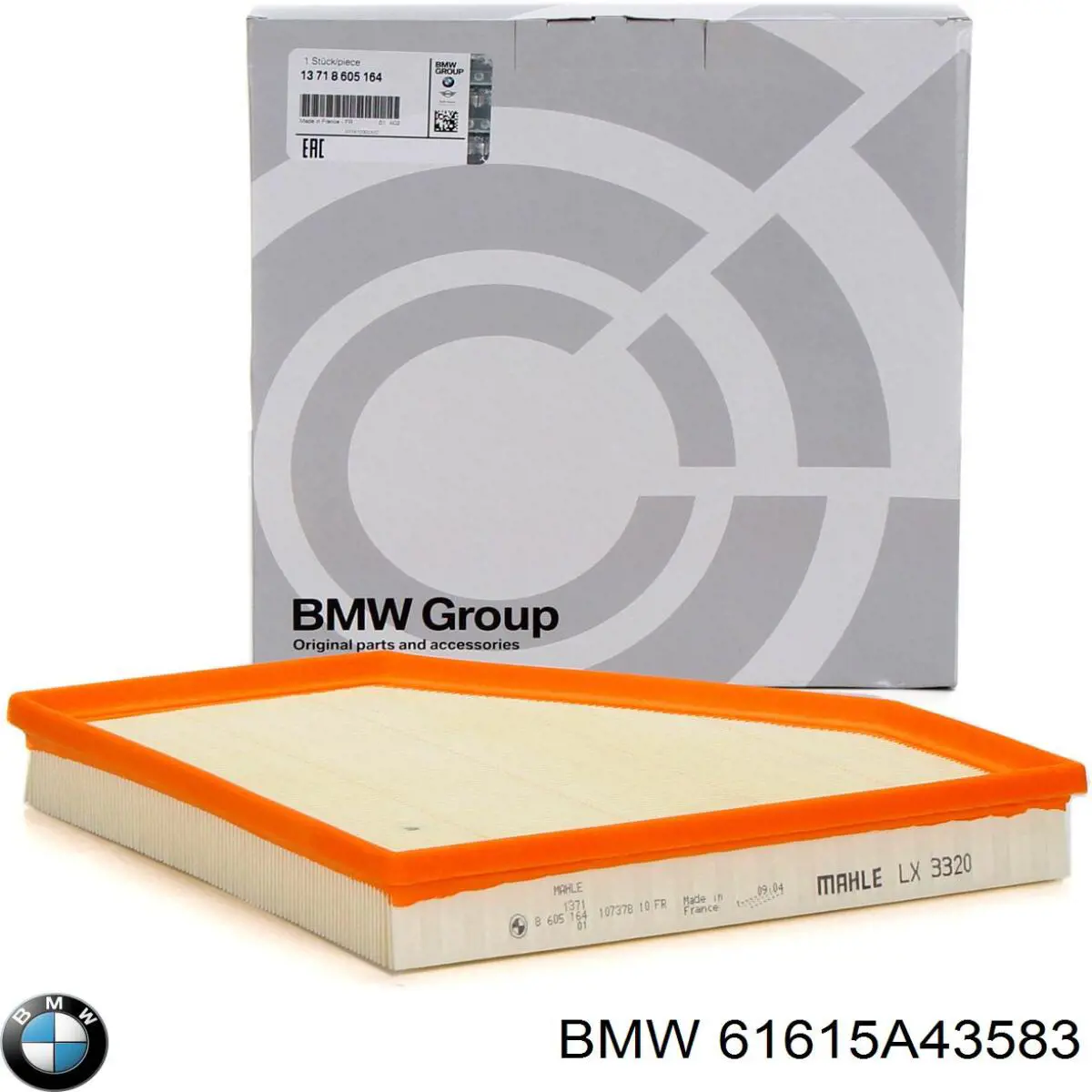 Escobillas delanteras BMW 61615A43583 precio, desde 21,34 EUR