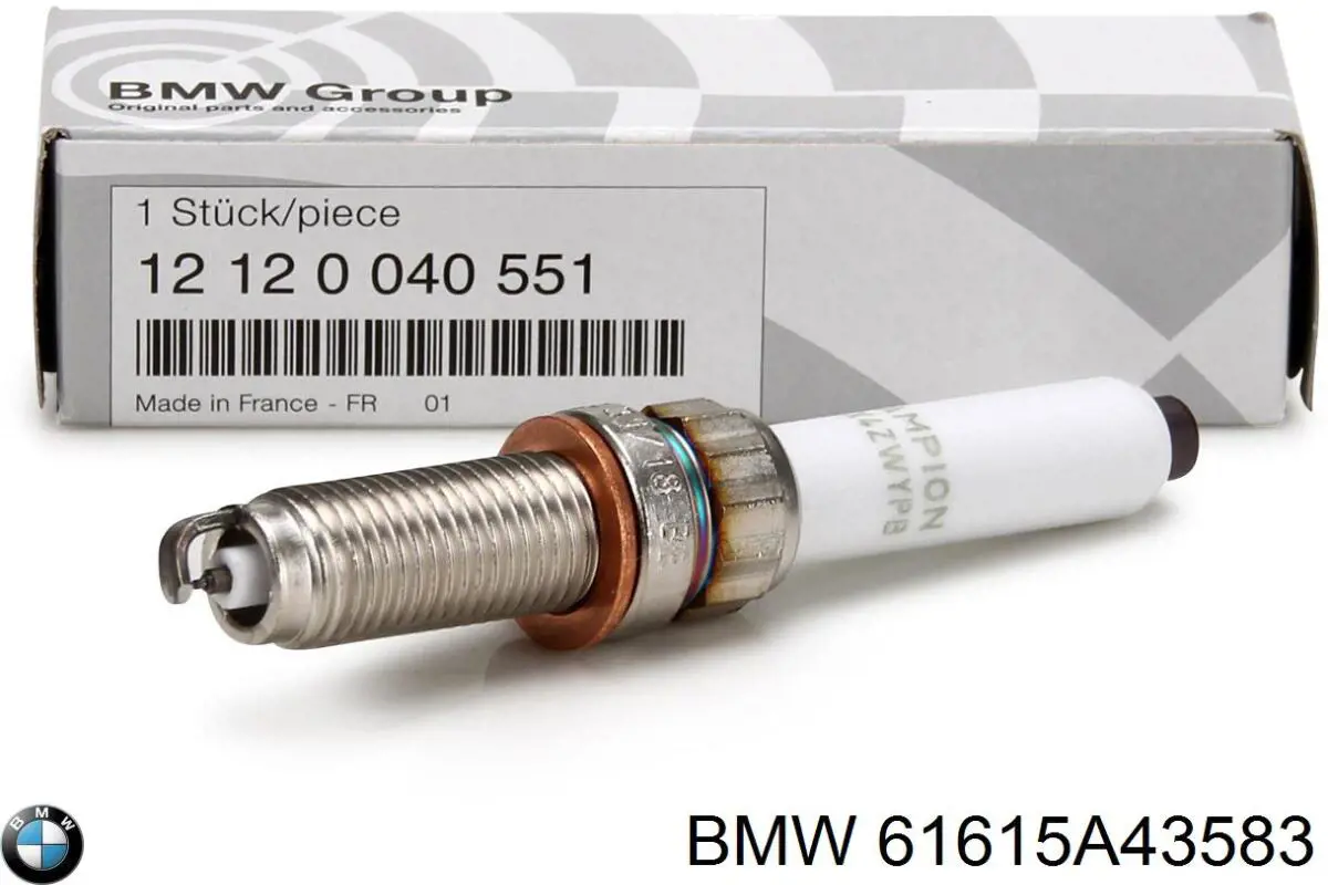 Limpiaparabrisas delanteras 61615A43583 BMW