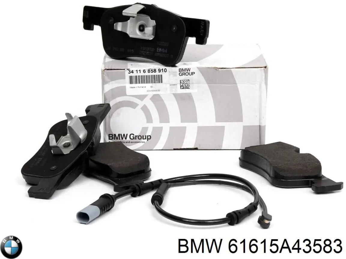 Comprar 61615A43583 BMW Juego de escobillas de luna delantera, 2 piezas