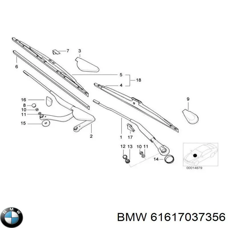 Comprar 61617037356 BMW 