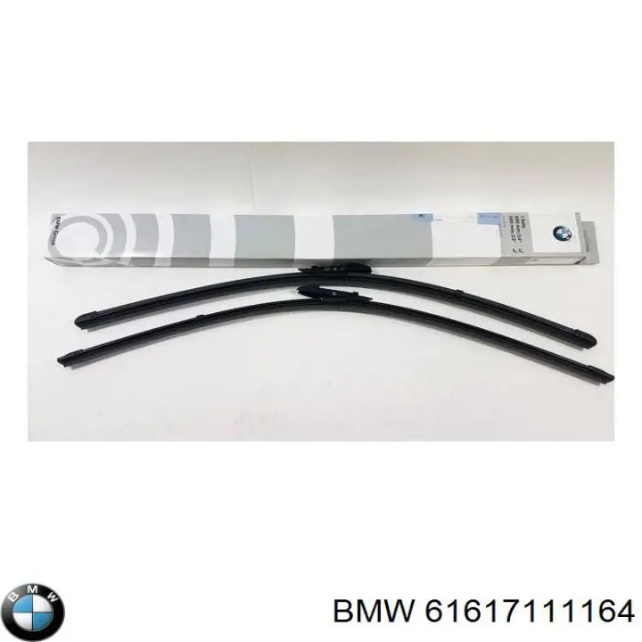 61617111164 BMW juego de limpiaparabrisas de luna delantera, 2 piezas