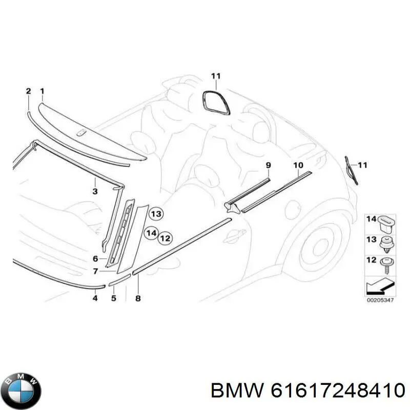 61611497070 BMW