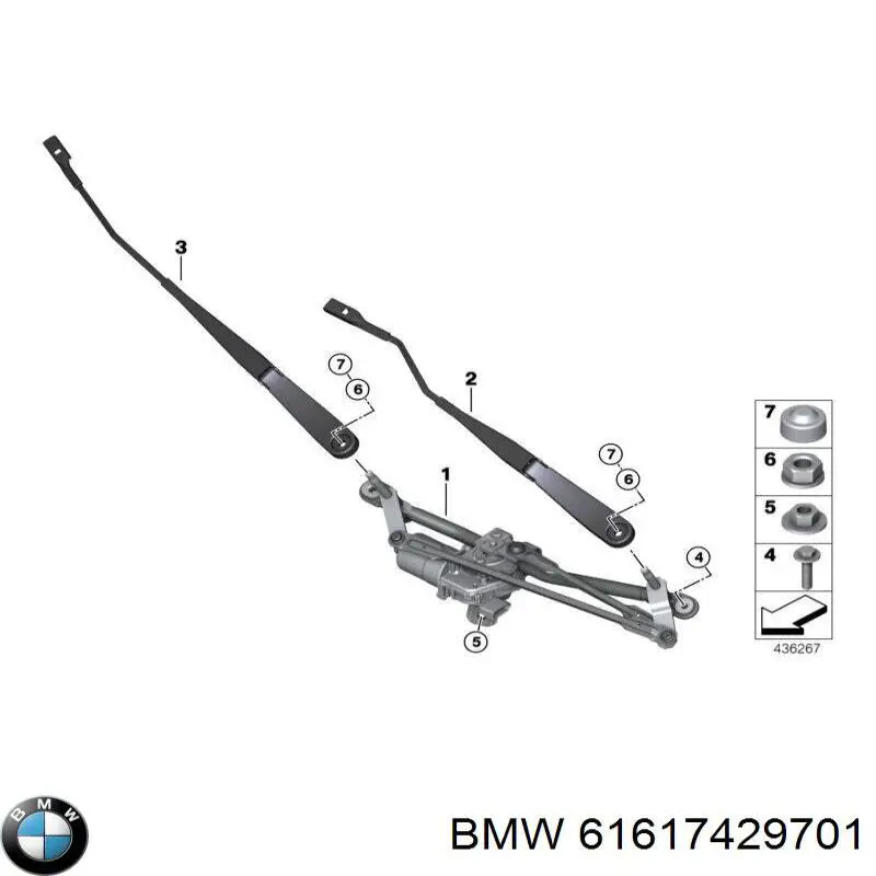 61617429701 BMW