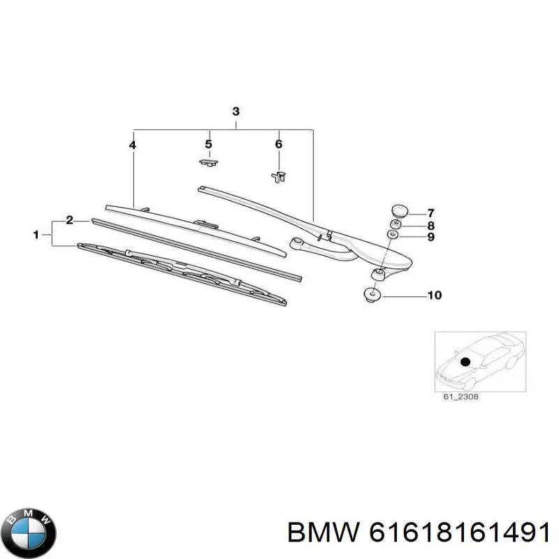 61618161491 BMW 