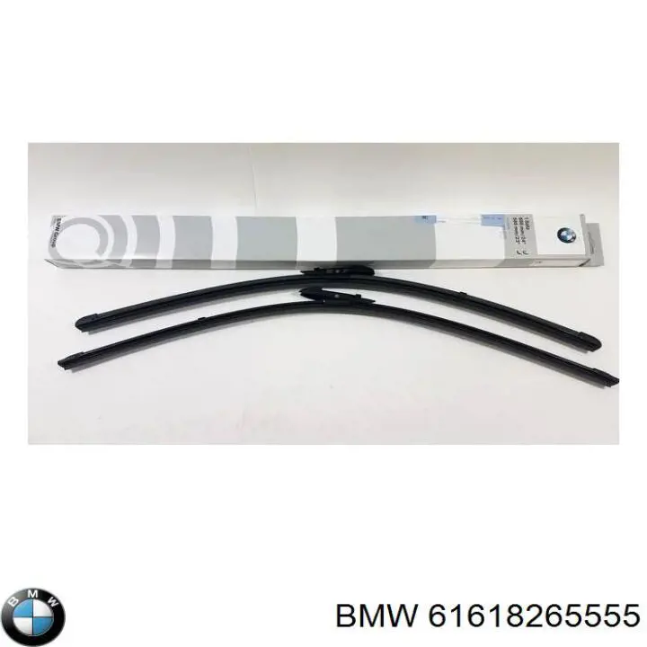 61618265555 BMW goma del limpiaparabrisas lado conductor