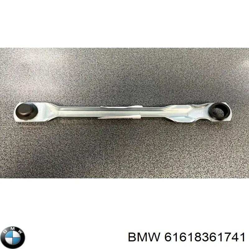 Biela izquierda de la transmisión del limpiaparabrisas 61618361741 BMW