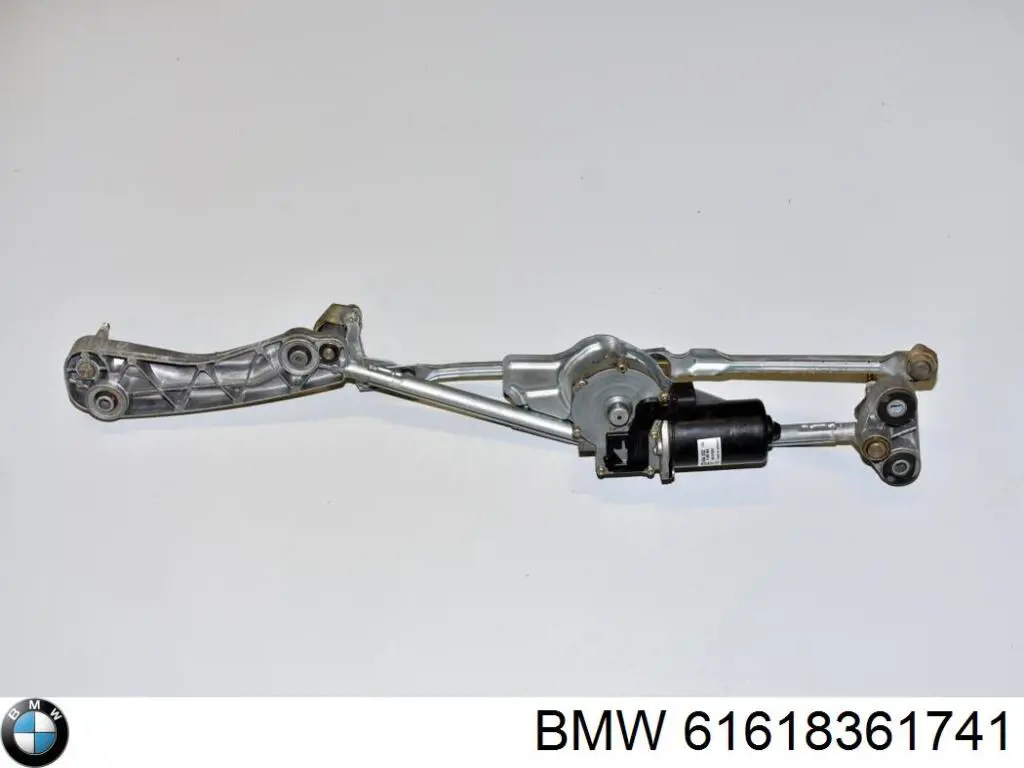 Biela izquierda de la transmisión del limpiaparabrisas BMW 61618361741