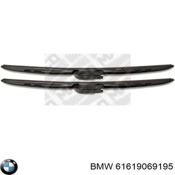 Juego de limpiaparabrisas de luna delantera, 2 piezas Ford Taunus GBS.GBNS