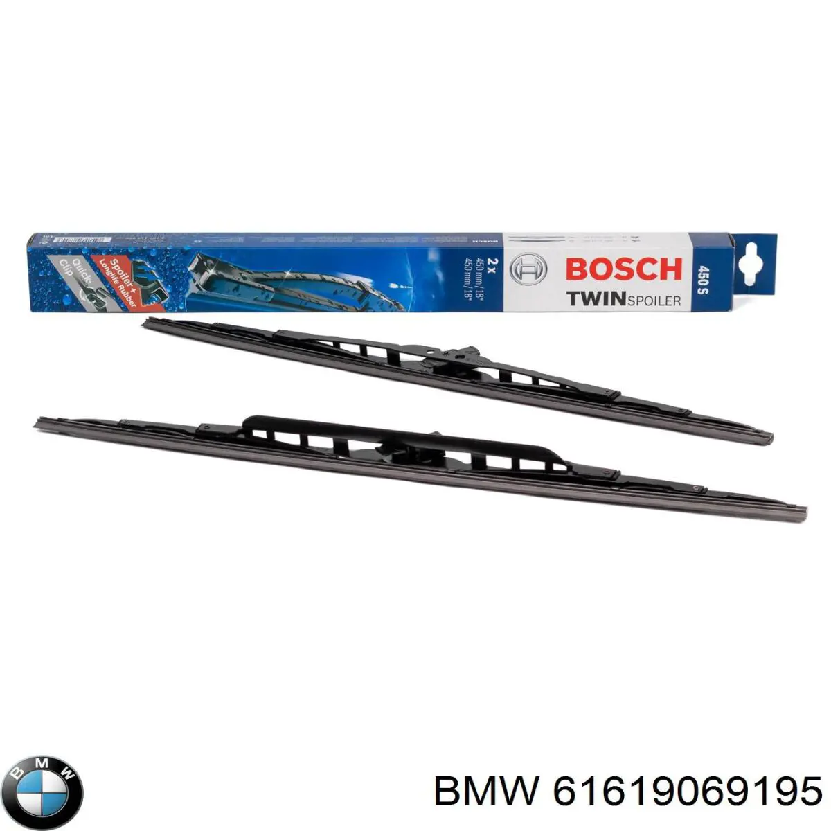 Juego de limpiaparabrisas de luna delantera, 2 piezas Ford Taunus GBS.GBNS